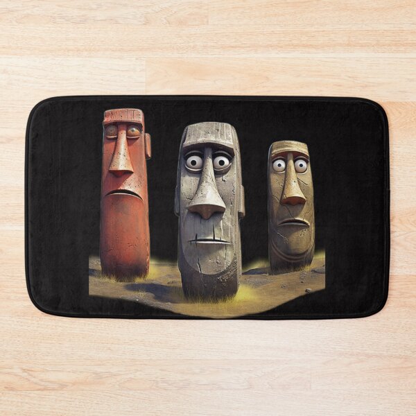 Item preview, EASTER ISLAND HEADS designed and sold by Griffin Door.