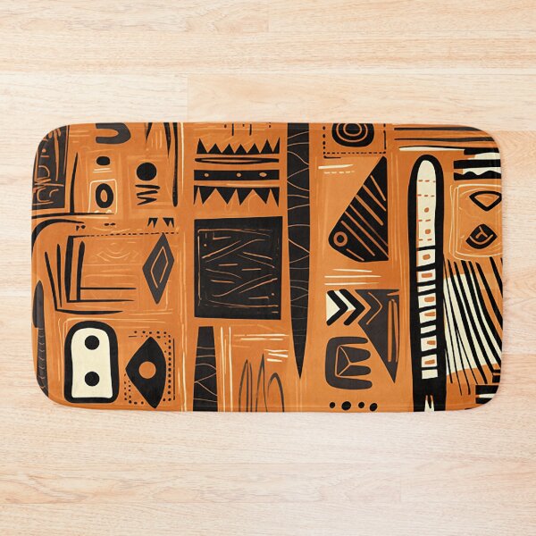 Item preview, Modern Meets Tribal: Earthy & Intricate Fusion Art designed and sold by PaintbrushPlace.