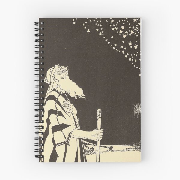 Item preview, Ephraim Moses Lilien, Abraham gazes at the stars designed and sold by NouveauEra.