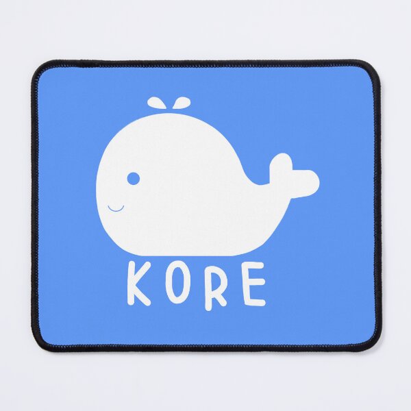 Item preview, White Kore Whale designed and sold by Hobicore-Store.