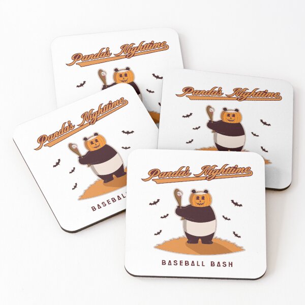 Item preview, Pumpkin Panda: Baseball Bash  designed and sold by CuteAndCoolSt.