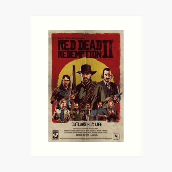 red dead redemption 2 posters & prints by last art - Printler