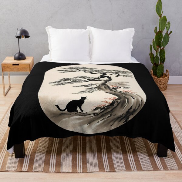 Item preview, Cat bonsai - Minimalist Bonsai Kitty Design - Simple Round Corner Rectangle Frame designed and sold by Mechanical-Artt.