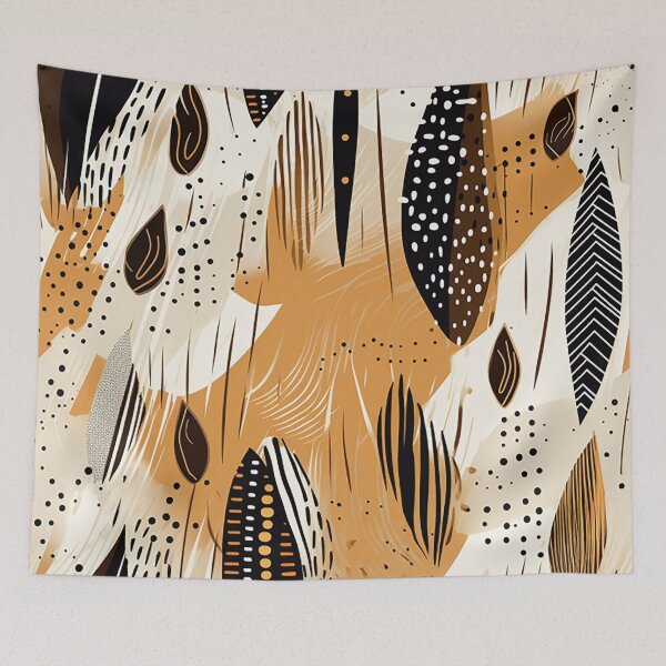 Item preview, Earthy Tones & Modern Flair: A Tribal Fusion Experience designed and sold by PaintbrushPlace.