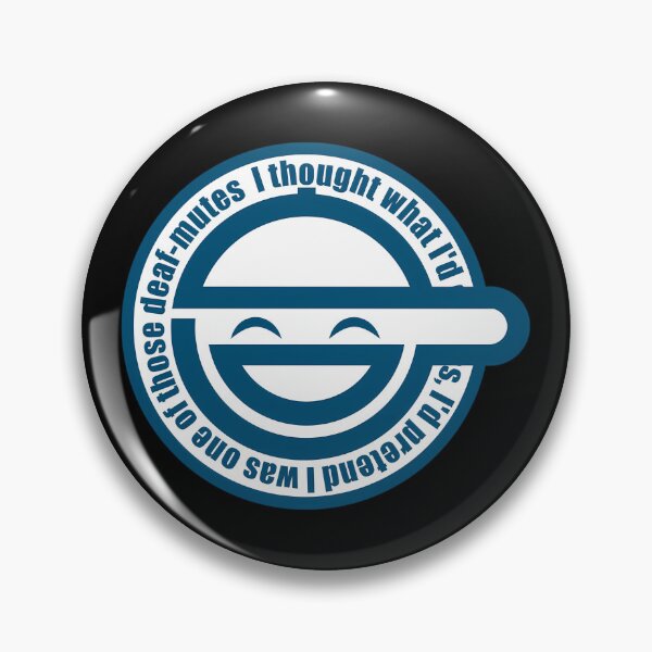 Item preview, Laughing Man - GHOST IN THE SHELL  	 designed and sold by ophfujmokw33.