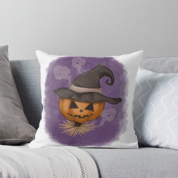 Item preview, Spooky pumpkin ghost designed and sold by UlaCzyrwik.