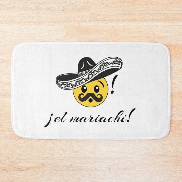 Item preview, Surprised mariachi with a mustache designed and sold by mixMixtli.