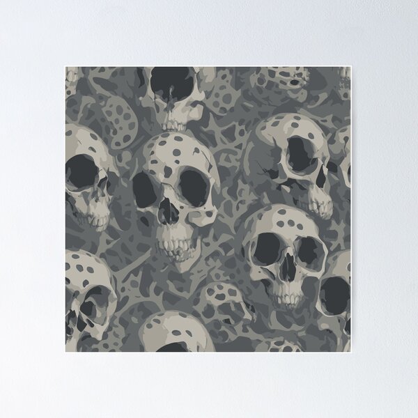 Item preview, Skulls with holes designed and sold by Asotshop.