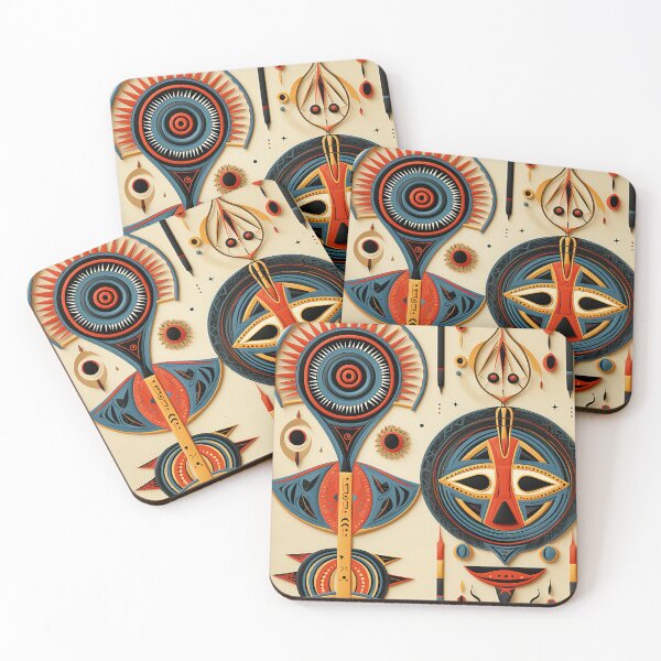 Item preview, Earthy Elegance: Tribal Fusion with a Modern Twist designed and sold by PaintbrushPlace.