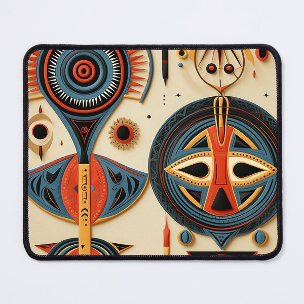 Item preview, Earthy Elegance: Tribal Fusion with a Modern Twist designed and sold by PaintbrushPlace.