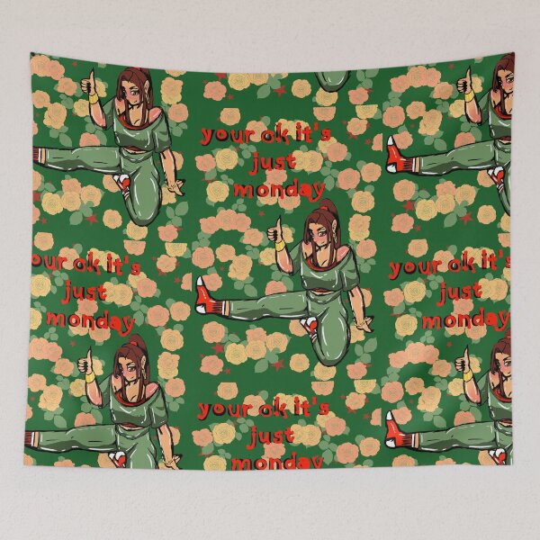 Item preview, Your ok it's just Monday  designed and sold by nekoandwolf1.