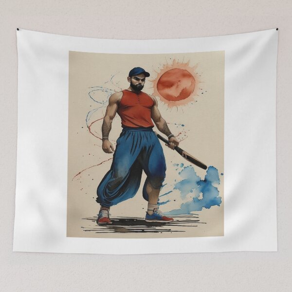 Item preview, The Legend Cricketer Virat Kohli designed and sold by Indie-Chille.