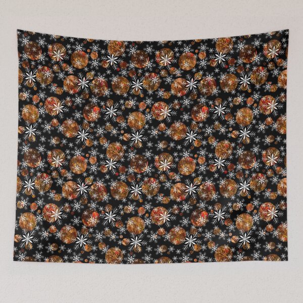 Item preview, Botanical Orange Festive Bubbles  designed and sold by Artistestella.