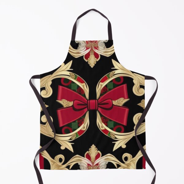 Item preview, Red green gold bow design designed and sold by Roxburylane.
