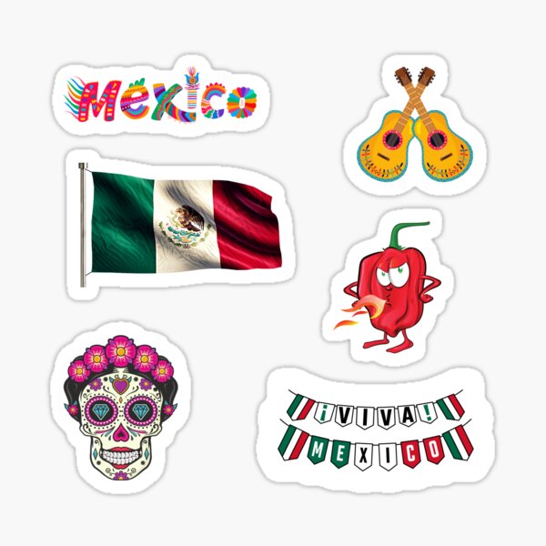 MEXICO FLAG-HELLO KITTY- STICKER DECAL,HELLO KITTY MEXICANA