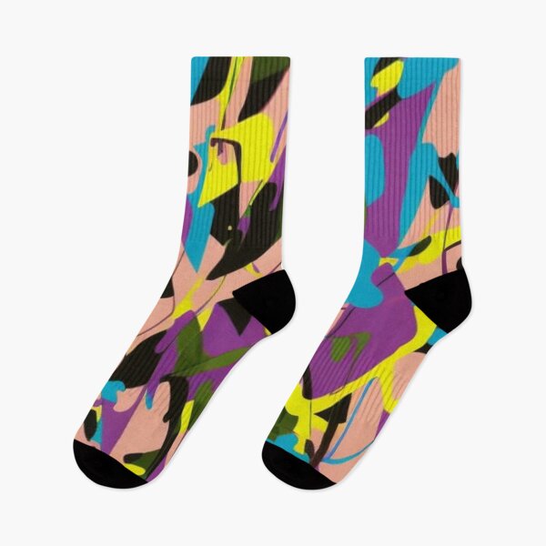 Item preview, Abstract Colorful Paint Splatter designed and sold by calibrit.