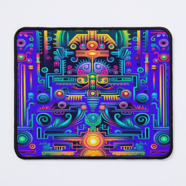 Item preview, Ancient onix in the dark blacklight rainbow trippy designed and sold by Atelier-Arcano.
