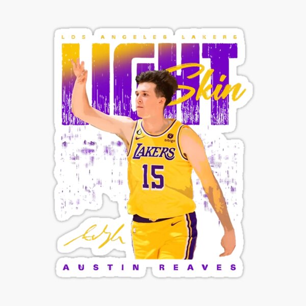 Stone Cold - Austin Reaves - Los Angeles Basketball Sticker for