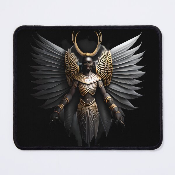 Item preview, BLACK BROWN AFRICAN WARRIOR BLACK WINGS 1 designed and sold by justyna-s28.