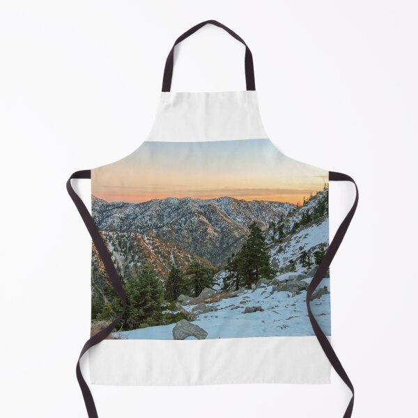 Item preview, Winter Sunset over Snow-capped San Gabriel Mountains designed and sold by yhelfman.