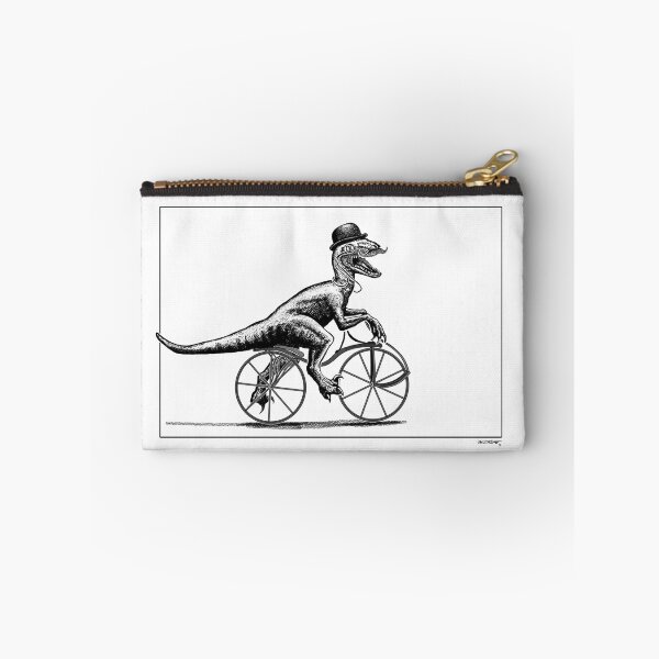 Item preview, Velociraptor on a velocipede designed and sold by Smaggers.