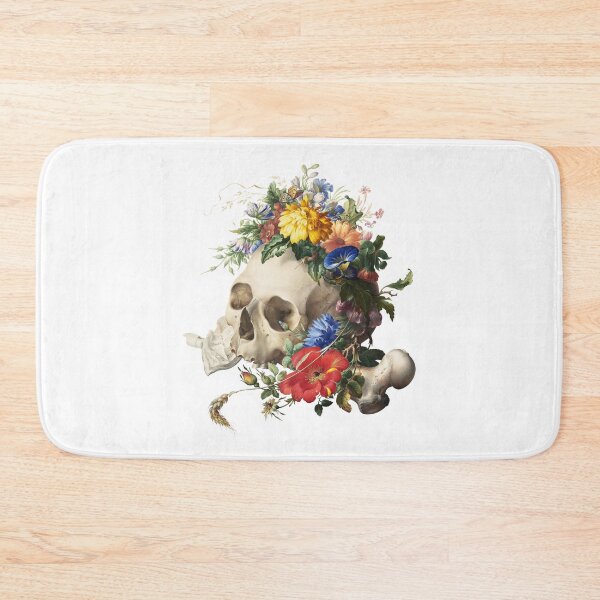 Item preview, Vanitas - Floral skull designed and sold by elinaarbidane.
