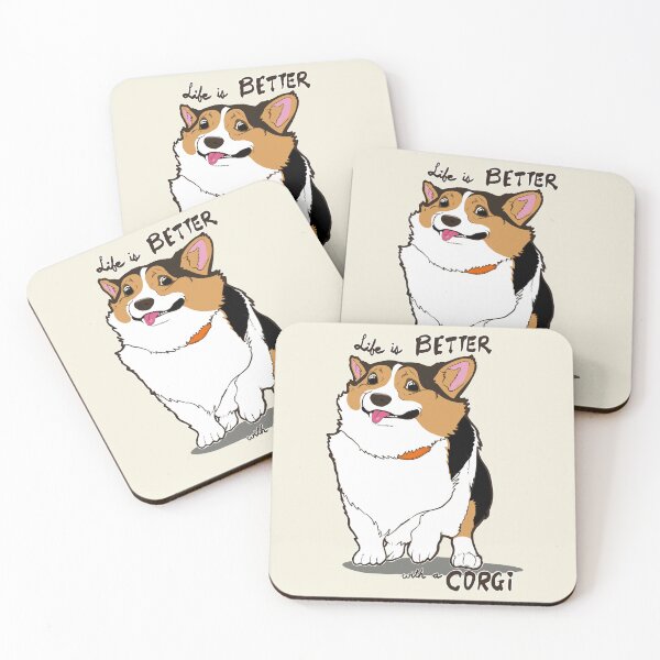 Item preview, Life is Better with a CORGI designed and sold by q10mark.