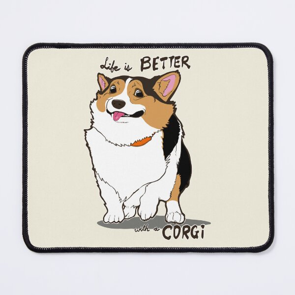 Item preview, Life is Better with a CORGI designed and sold by q10mark.