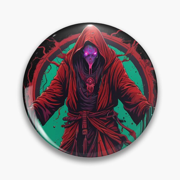 Item preview, Cyberpunk Horror Tech Priest designed and sold by TaevasDesign.