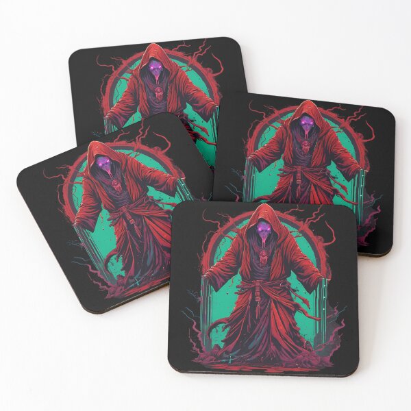 Item preview, Cyberpunk Horror Tech Priest designed and sold by TaevasDesign.