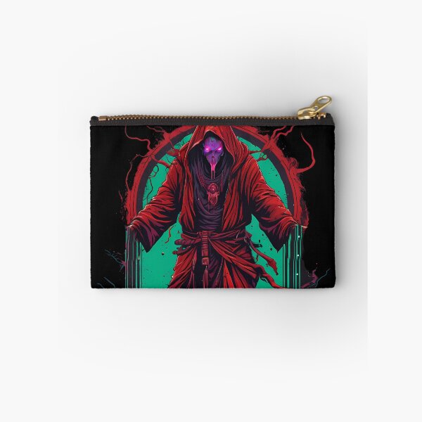 Item preview, Cyberpunk Horror Tech Priest designed and sold by TaevasDesign.