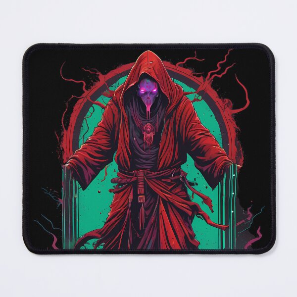 Item preview, Cyberpunk Horror Tech Priest designed and sold by TaevasDesign.