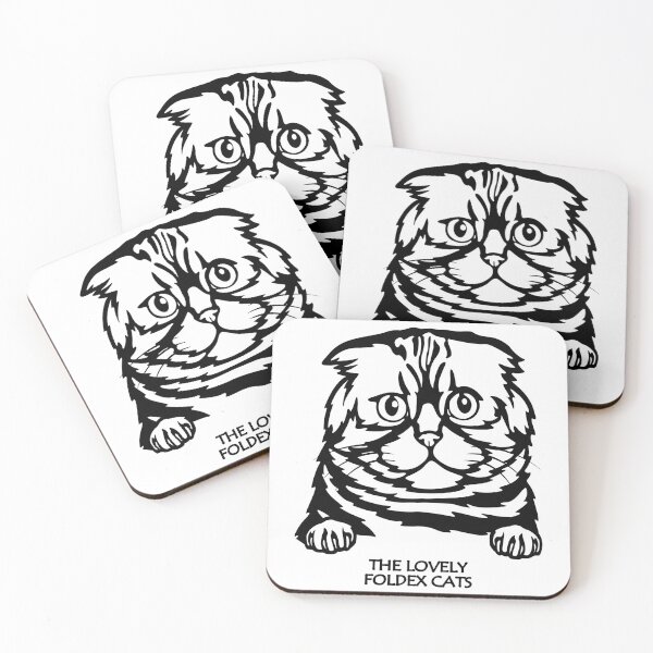 Item preview, THE LOVELY FOLDEX CATS designed and sold by Rejiboustarts.
