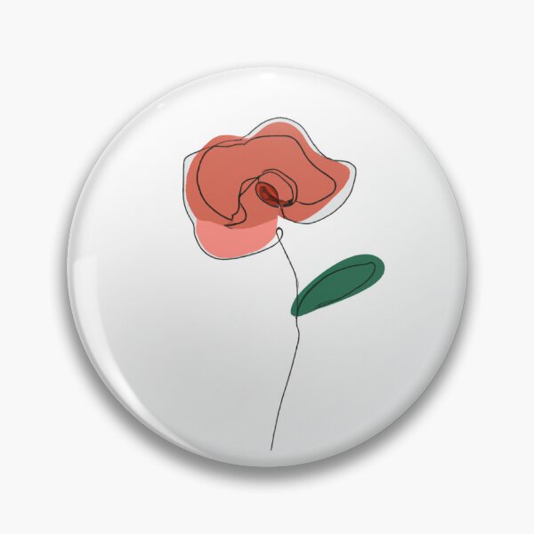 Item preview, Single Line Red Rose designed and sold by Lilieae.