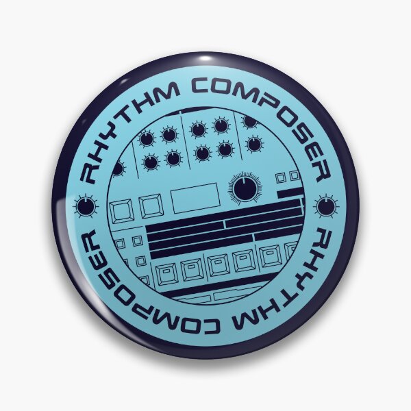 Item preview, 909 Drum Machine Blue designed and sold by AtomicMalibu.