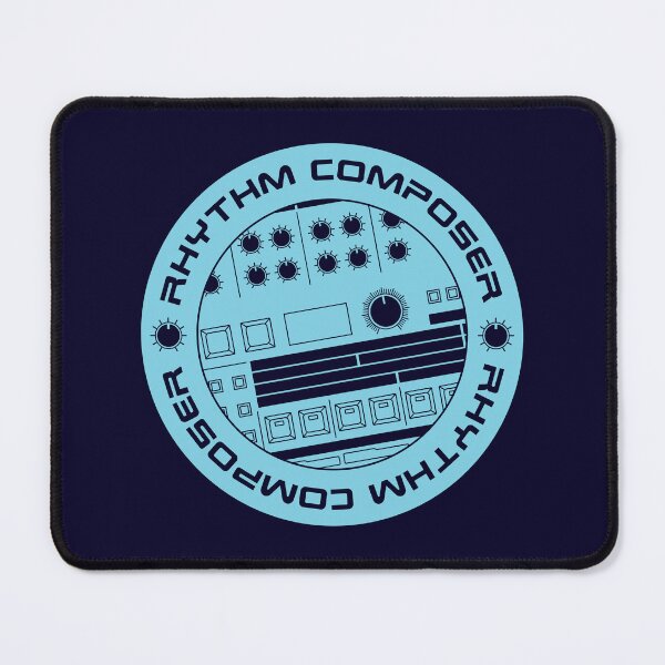 Item preview, 909 Drum Machine Blue designed and sold by AtomicMalibu.