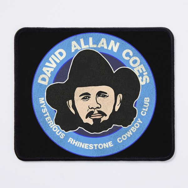 Item preview, David Allan Coe's Mysterious Rhinestone Cowboy Club designed and sold by KristinReed.