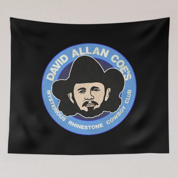 Item preview, David Allan Coe's Mysterious Rhinestone Cowboy Club designed and sold by KristinReed.