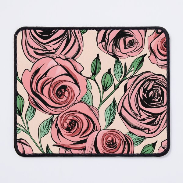 Item preview, seamless pattern rose designed and sold by deviatepolo.