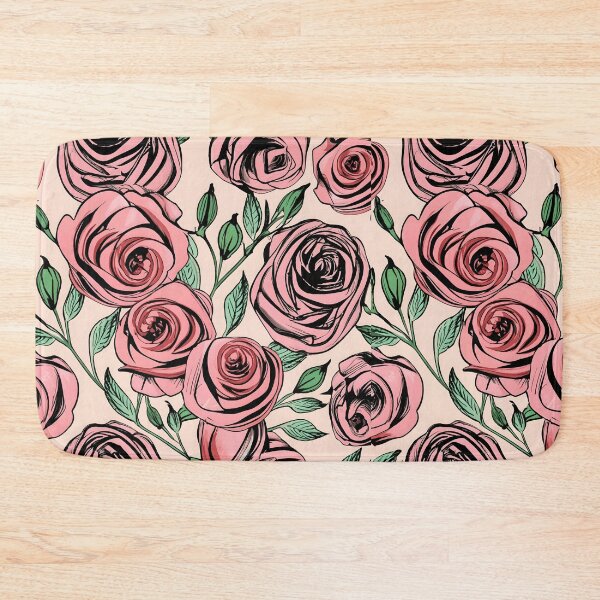 Item preview, seamless pattern rose designed and sold by deviatepolo.