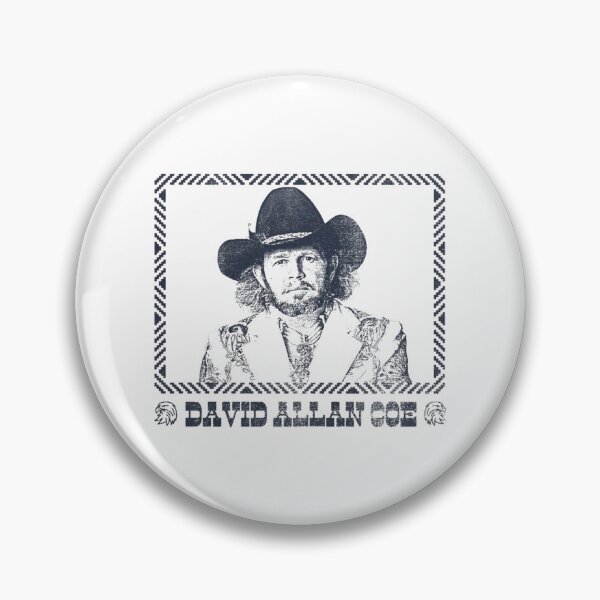 Item preview, David Allan Coe  Retro Style Fan Design designed and sold by KristinReed.