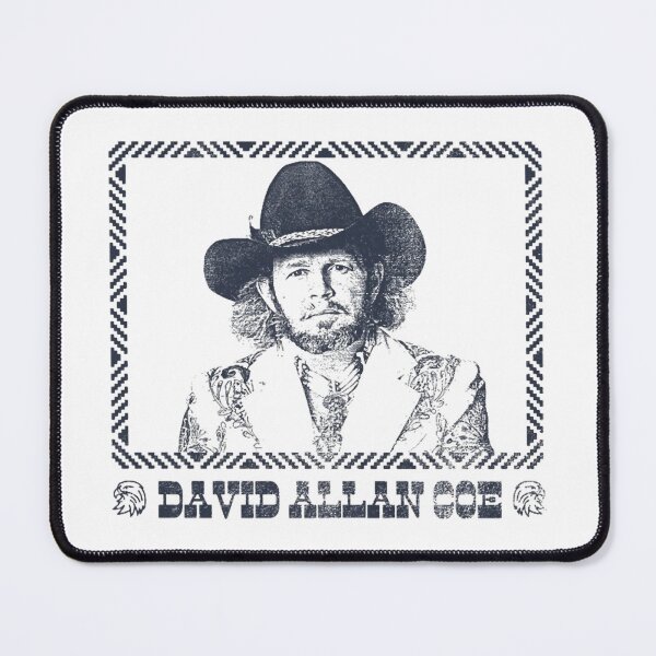 Item preview, David Allan Coe Retro Style Fan Design designed and sold by KristinReed.