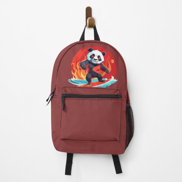 Item preview, Volcanic Panda Surfer designed and sold by Teeseas Wave.