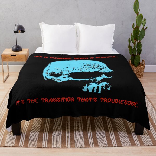 Item preview, Life is pleasant. Death is peaceful. - Asimov designed and sold by R-A Designs.