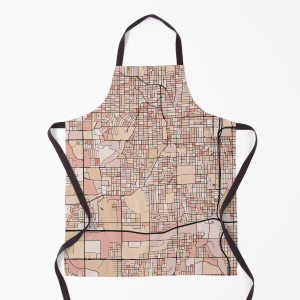Item preview, Omaha Map Pattern in Soft Pink Pastels designed and sold by PatternMaps.