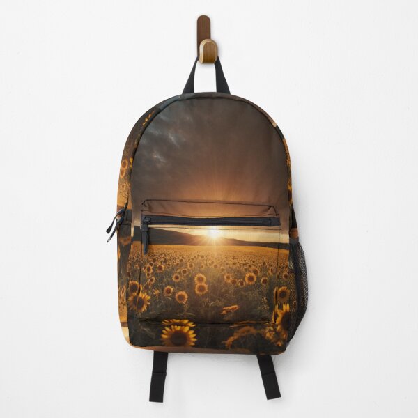 Item preview, Sunflower field at sunrise designed and sold by mikaws.