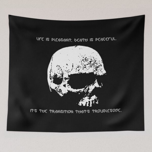 Item preview, Life is pleasant. Death is peaceful. - Asimov -Ver. 3 designed and sold by R-A Designs.