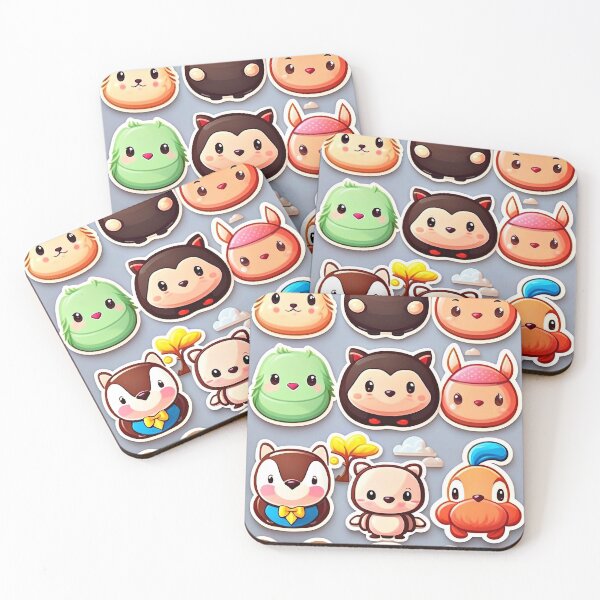 Item preview, Pattern of cute animals, cute illustration. designed and sold by GilCohiba.