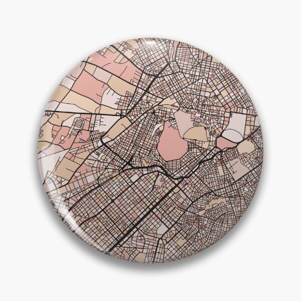 Item preview, Athens Map Pattern in Soft Pink Pastels designed and sold by PatternMaps.