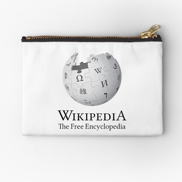 Spanish Wikipedia Zipper Pouches for Sale